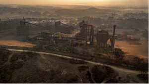 A coal-based sponge iron plant in West Bengal, India, on January 21, 2026. (Photo: Yousuf Sarfaraz/SOPA Images/ LightRocket via Getty Images)